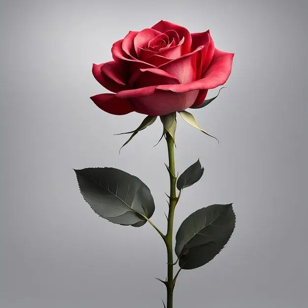 Real rose